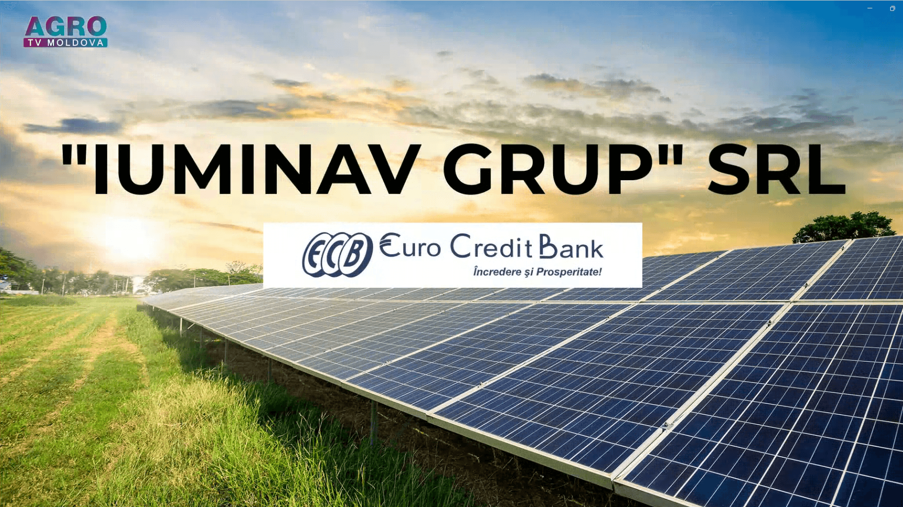 „IUMINAV GRUP” S.R.L. și EuroCreditBank - un parteneriat pentru viitor