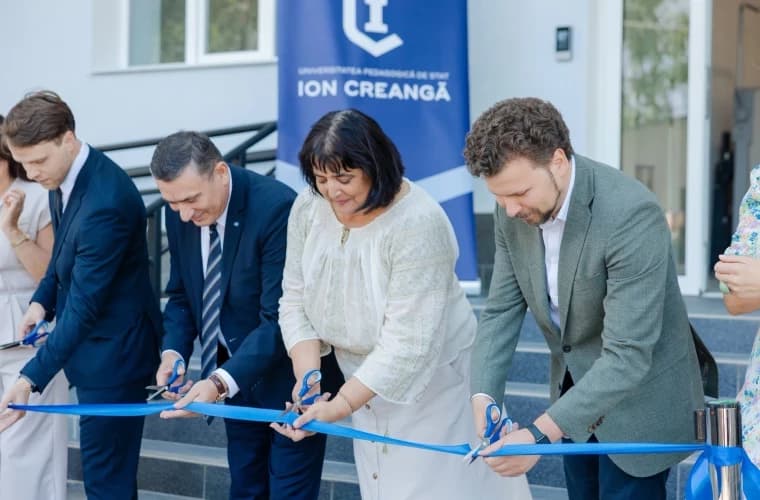 Condiții europene pentru studenți: Universitatea „Ion Creangă” a inaugurat căminul nr. 5