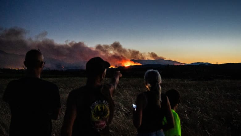 Incendiile de vegetație din Franța au forțat evacuarea a 10.000 de persoane