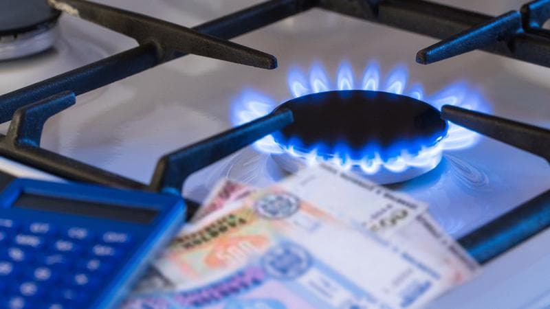 Gazul s-a scumpit cu 41 la sută