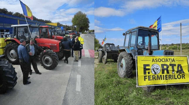 Fermierii din Fălești au ieșit la protest