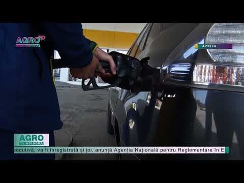 Prețul motorinei este cu circa un leu mai mare ca cel al benzinei