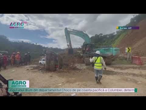 Alunecări de teren apocaliptice în Columbia. 37 de persoane au murit
