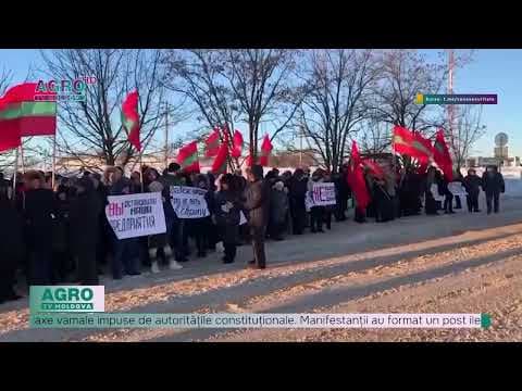„Moldova Agresor”: Angajați din regiunea transnistreană, protestează față de noile taxe vamale impuse de Guvernul de la Chișinău