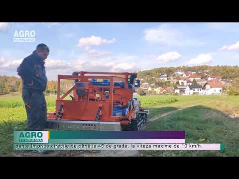 VIDEO/Robot electric care înlocuiește munca în vii și livezi