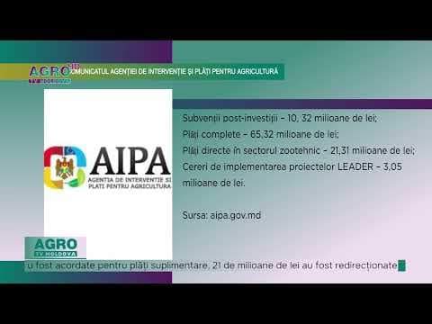 AIPA a început procesul de achitare a subvențiilor