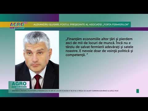 Slusari: „E nevoie de o strategie urgentă pentru agricultură”
