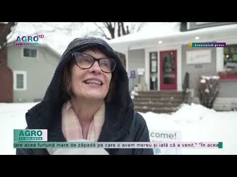 O furtună de zăpadă a lovit Minnesota