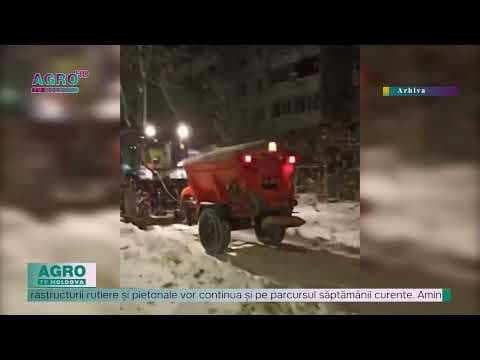 Continuă deszăpezirea Capitalei. Câte tone de antiderapant au fost utilizați