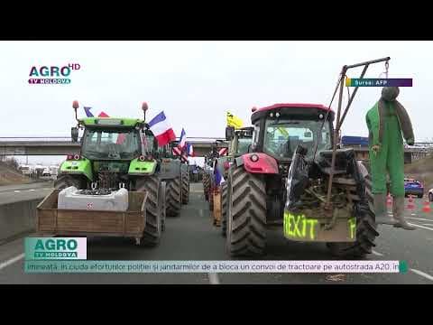 Fermierii francezi continuă protestele. Aceștia planifică să blocheze una dintre cele mai mari piețe angro din Franța