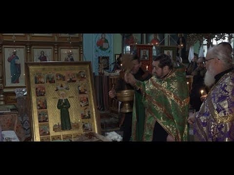 Puterea credinței: Icoana Sfintei Matrona, la Sângerei / VIDEO