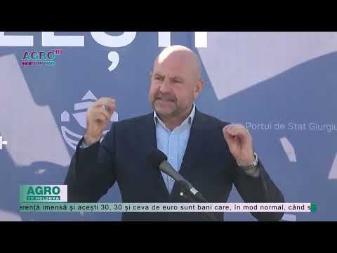 Proiect ambițios de modernizare a portului de stat ”Giurgiulești”