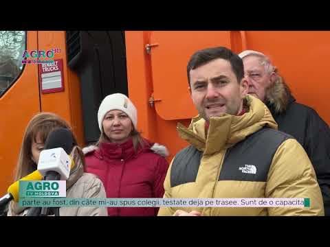 30 de autospeciale noi, recepționate de Regia „Autosalubritate”. Este cel mai mare lot achiziționat din istoria țării noastre