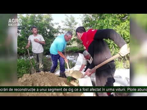 Ploile continuă să facă ravagii în țară