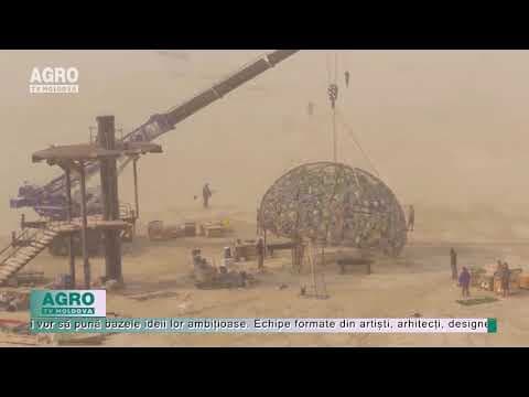 VIDEO/Oraș ecologic pentru festivalul ”Omul care arde”
