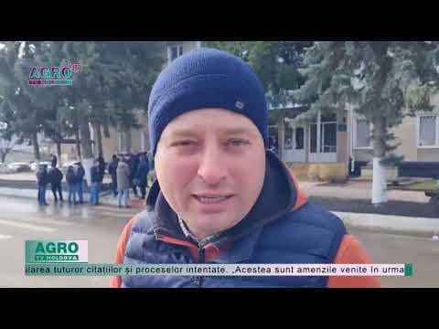 Un nou protest al fermierilor la Hîncești. Aceștia cer anularea tuturor amenzilor aplicate pe nedrept