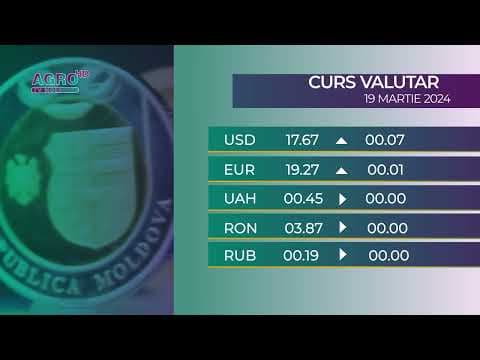 Cursul valutar 19 martie 2024