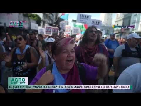 Zeci de mii de oameni din Argentina au mărșăluit pe străzi
