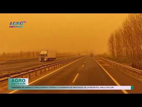 Avertizare meteorologică! Un nor de praf saharian vine în Moldova