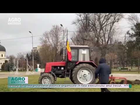 Agricultorul ce a brăzdat gazonul din centrul capitalei, amendat