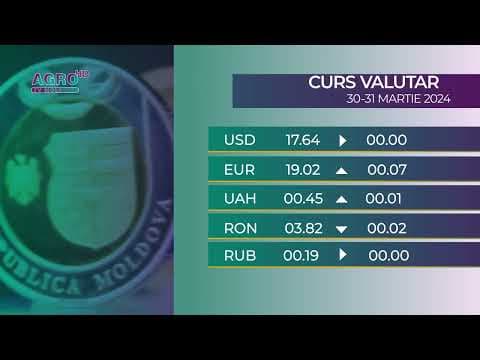 BNM: cursul valutar 30-31 martie 2024