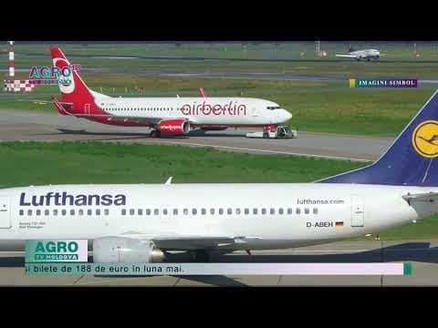 Compania germană Lufthansa reia zborurile dinspre și spre Republica Moldova
