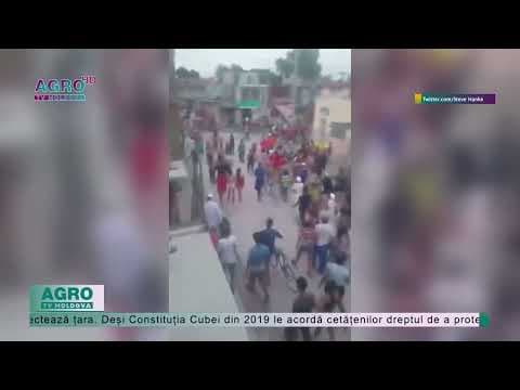 CUBA: au ieșit la protest, cer alimente și electricitate