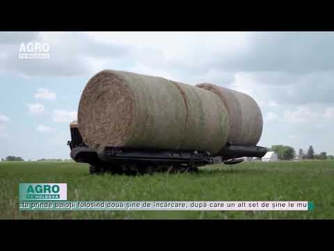 (VIDEO) AgriTech: Robot de colectat și manipulat baloți de paie