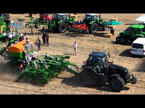 “Agromotor Premium” impresionează la TehAgroFest cu echipamente de vârf și demonstrații practice