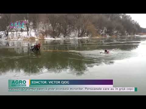 Gheața subțire – un risc sporit de înecuri