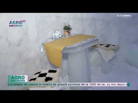 Un hotel de gheață s-a deschis în munții Făgăraș