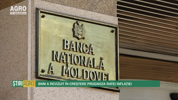 BNM a revizuit în creștere prognoza ratei inflației
