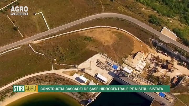 Construcția cascadei de şase hidrocentrale pe Nistru, sistată