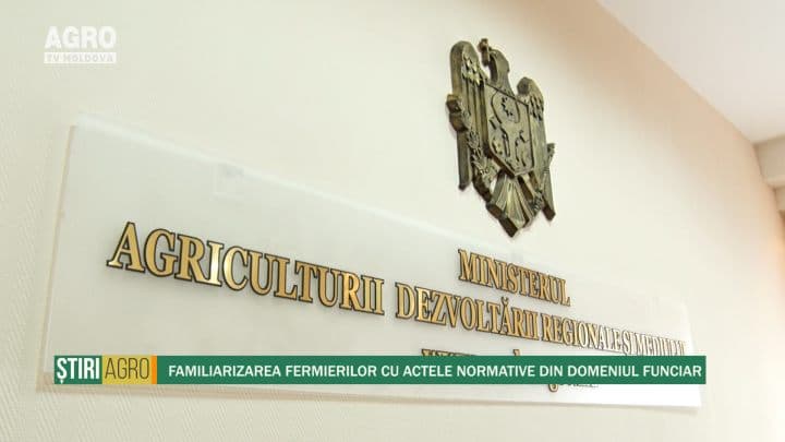 Familiarizarea fermierilor cu actele normative din domeniul funciar