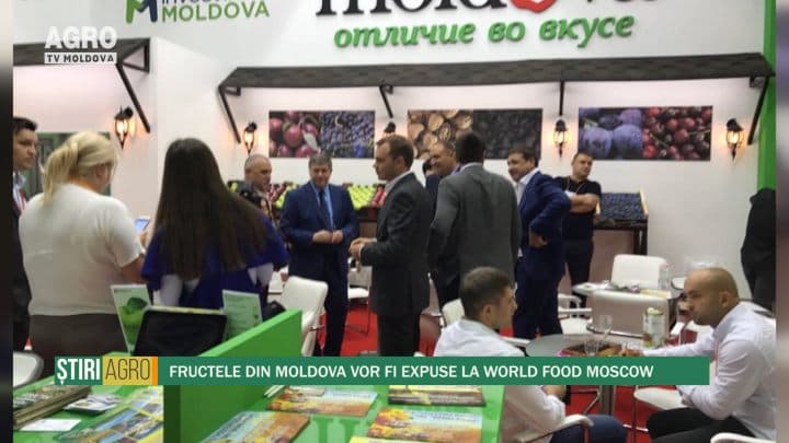 Fructele din Moldova vor fi expuse la World Food Moscow