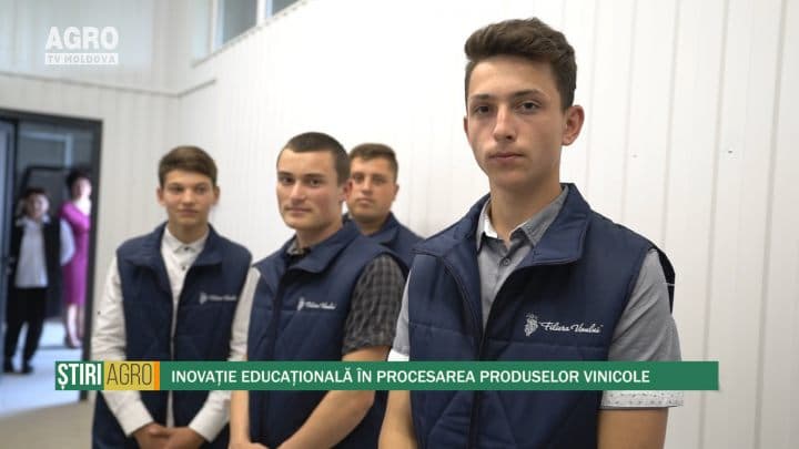 Inovație educațională în procesarea produselor vinicole