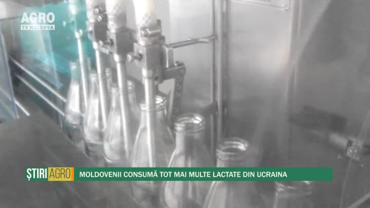Moldovenii consumă tot mai multe lactate din Ucraina
