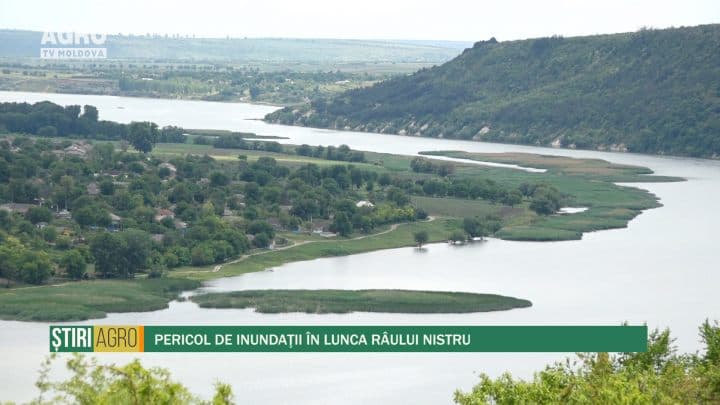 Pericol de inundaţii în lunca râului Nistru