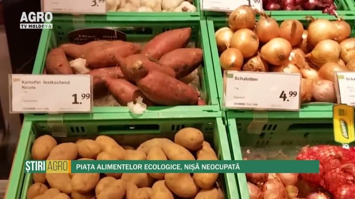 Piața alimentelor ecologice, nișă neocupată