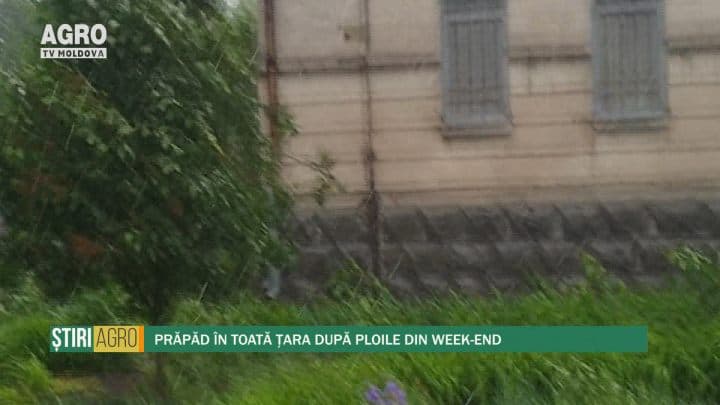 Prăpăd în toată țara după ploile din week-end