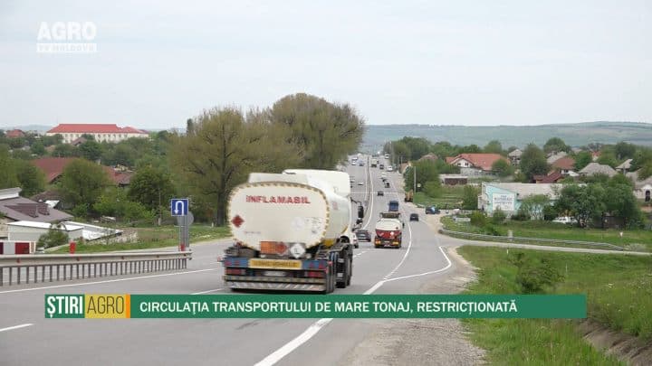 Circulaţia transportului de mare tonaj, restricționată