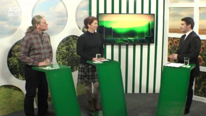 Producția ecologică – o șansă pentru ca R. Moldova să cucerească piața europeană „INVITAȚI: Iain Tolhurst, consultant internațional în agricultura eco, și Tamara Șchiopu, nutriționist”.
