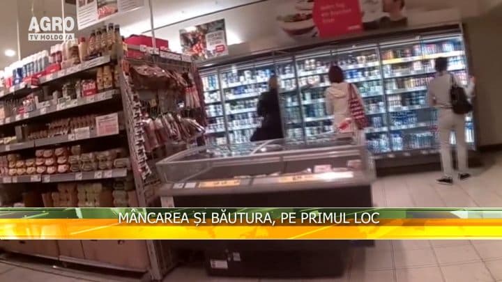 Mâncarea și băutura, pe primul loc