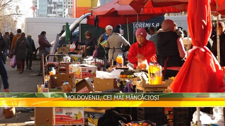 Moldovenii, cei mai mâncăcioși