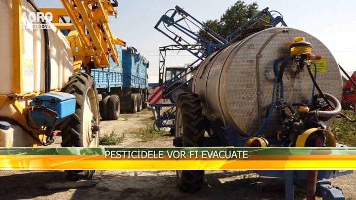 Pesticidele vor fi evacuate