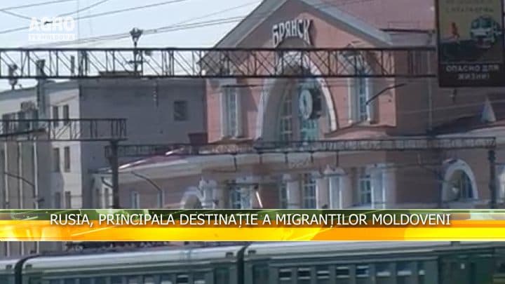 Rusia, principala destinație a migranților moldoveni