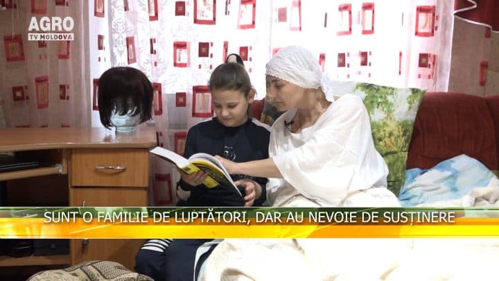 Sunt o familie de luptători, dar au nevoie de susținere