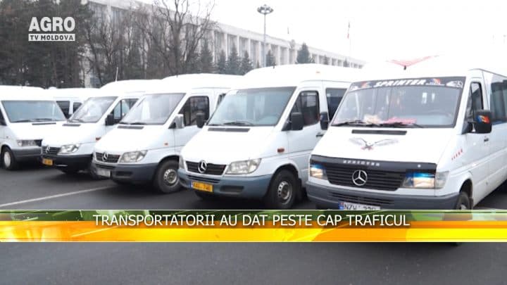 Transportatorii au dat peste cap traficul