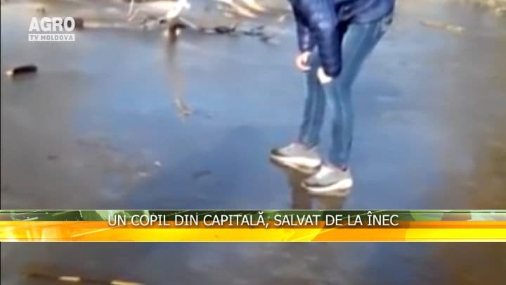 Un copil din capitală, salvat de la înec