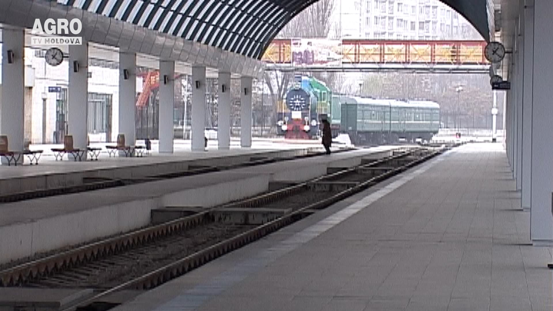 Transportul feroviar de marfă, sistat
